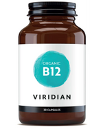 Viridian Organic B12 30 Veg Caps