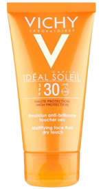 Vichy Ideal Soleil Mattifying Face Fluid - Dry Touch SPF30, 50ml