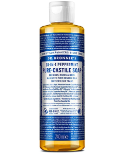 Dr.Bronner's Peppermint Pure-Castille Liquid Soap 240ml