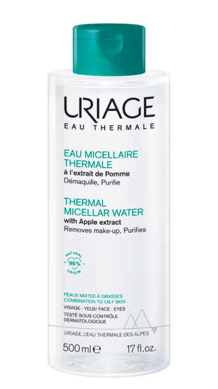 Uriage Thermal Micellar Water Combination to Oily Skin 500ml