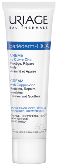 Uriage Bariéderm-Cica Cream with Copper Zinc 100ml