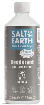 Salt of the Earth Vetiver & Citrus Natural Roll-On Deodorant