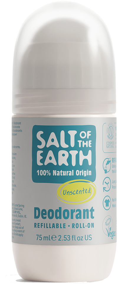 Salt of the Earth Natural Deodorant Roll-On Unscented