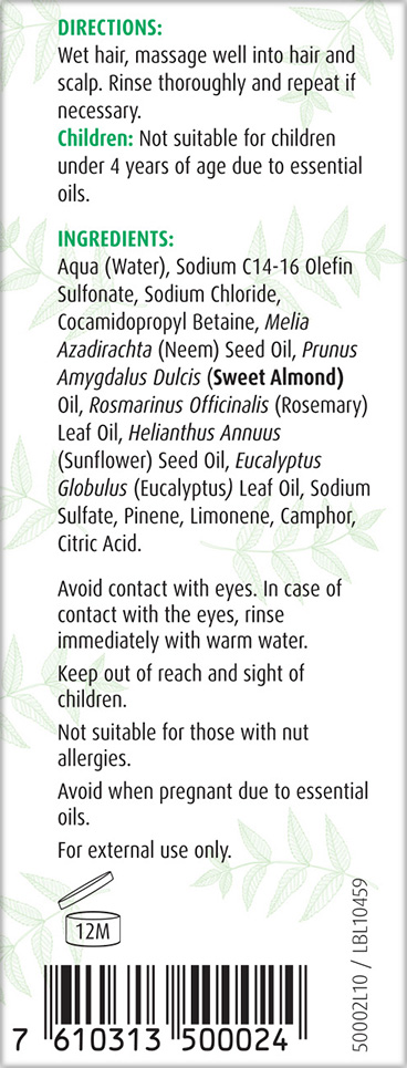A.Vogel Neem Shampoo 200ml