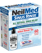 NeilMed Sinus Rinse Kit 60 Premixed Sachets