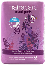 Natracare Super Natural Maxi Pads 12's