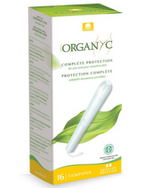 Organyc Organic Cotton Applicator Tampons Regular 16 Pack