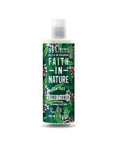 Faith in Nature Tea Tree Conditioner 400ml - Essentials London / Pharmacy & Clinic