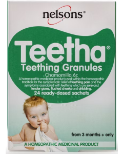 Nelsons Teetha Teething Granules 24 Sachets
