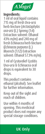 A.Vogel Cystorelief Cystitis Oral Drops