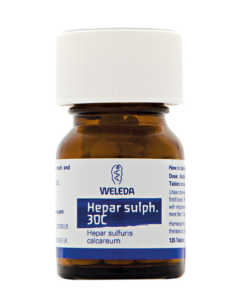 Weleda Hepar Sulph 30C 125 tabs