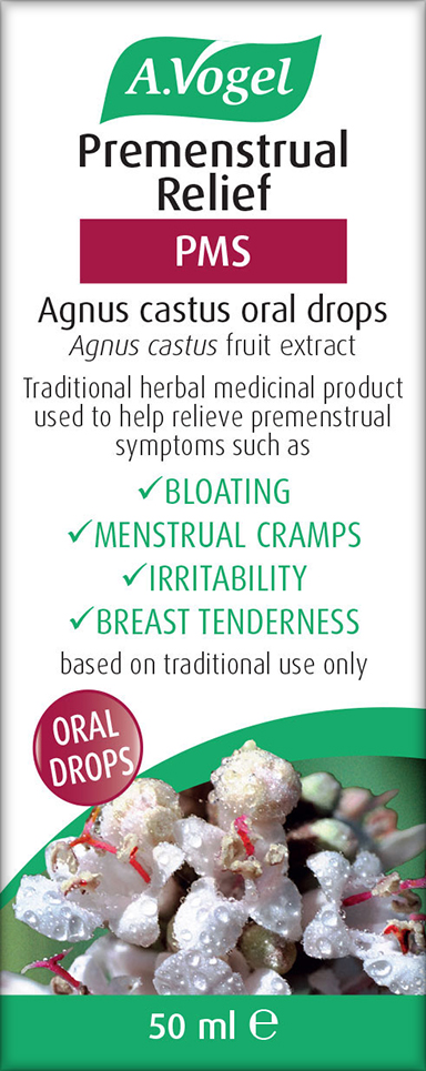A. Vogel Premenstrual Relief Agnus Castus Oral Drops 50ml