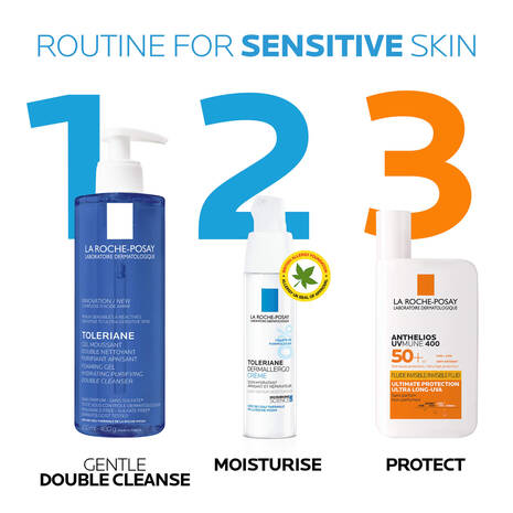 La Roche-Posay Toleriane Foam-In-Gel Double Cleanser 400ml