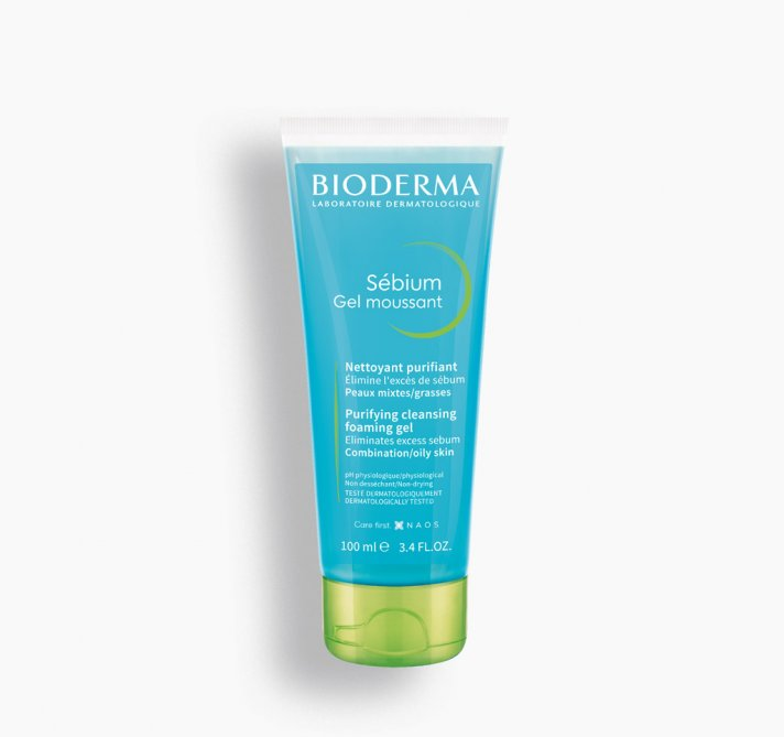 Bioderma Sebium Foaming Gel Pump 100ml