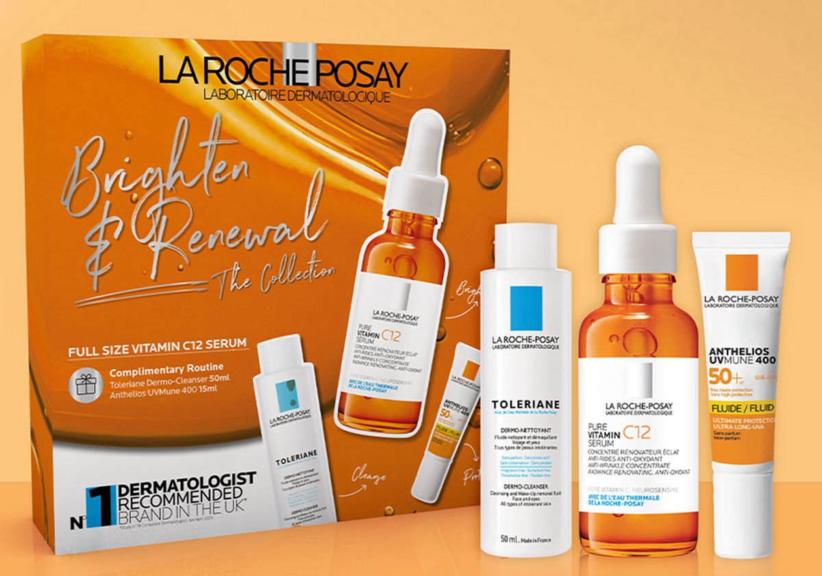 La Roche-Posay Brighten and Renewal: The Collection with Vitamin C12