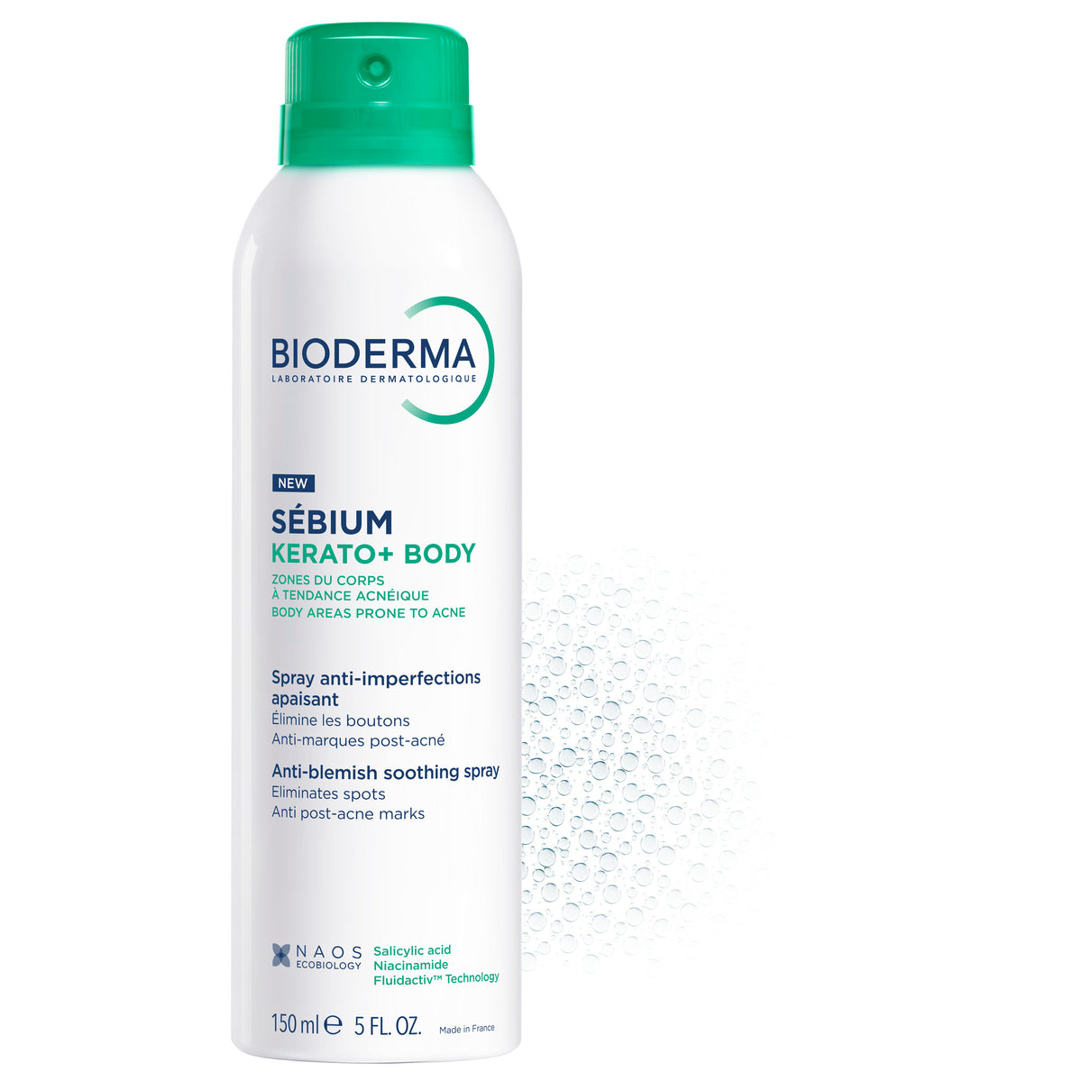 BIODERMA SEBIUM KERATO+ BODY SPRAY 150ML