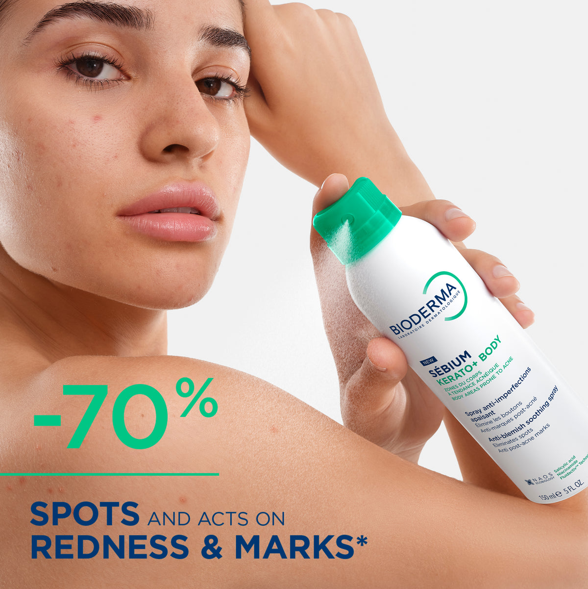 BIODERMA SEBIUM KERATO+ BODY SPRAY 150ML