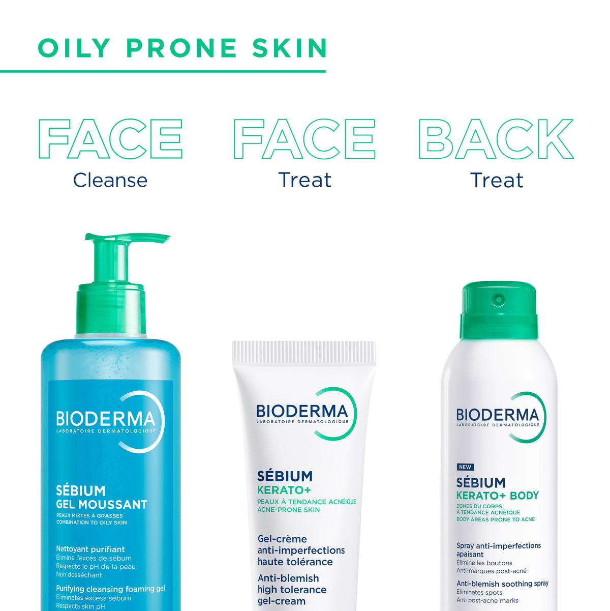 BIODERMA SEBIUM KERATO+ BODY SPRAY 150ML
