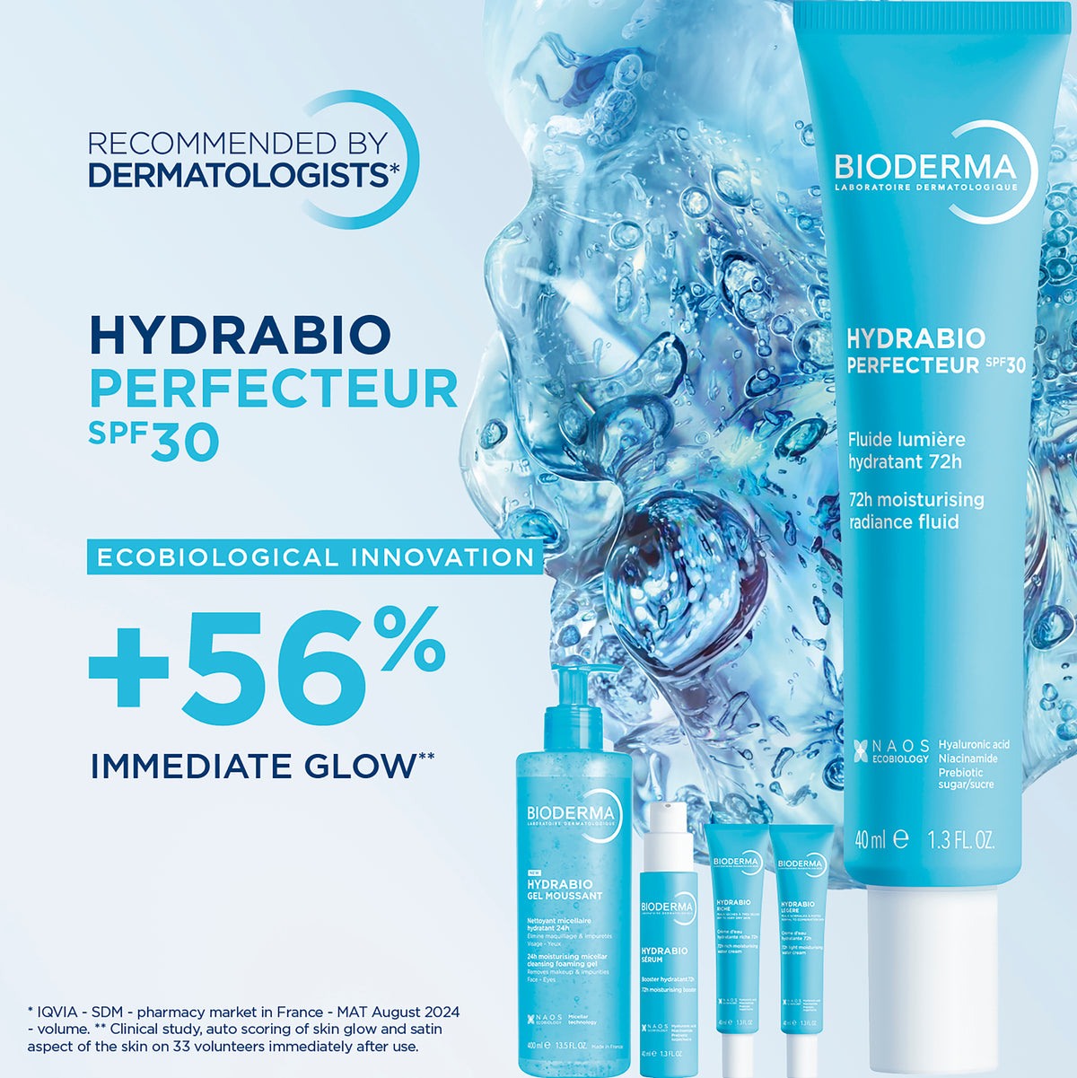 BIODERMA HYDRABIO CREAM PERFECTOR SPF 30 40ML