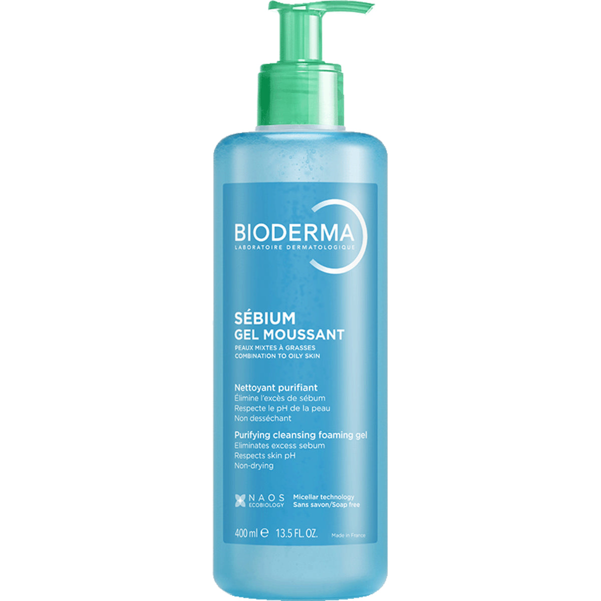 BIODERMA SÉBIUM FOAMING GEL 400ML