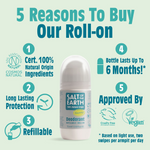 Salt of the Earth Natural Deodorant Roll-On Unscented