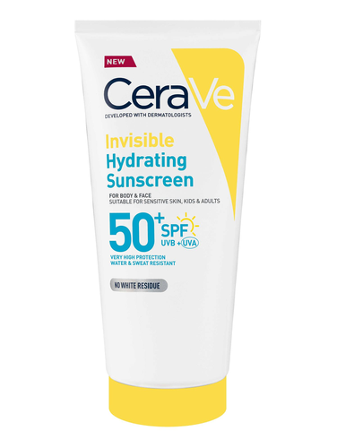 Cerave Invisible Hydrating Sunscreen SPF 50+ 177ml
