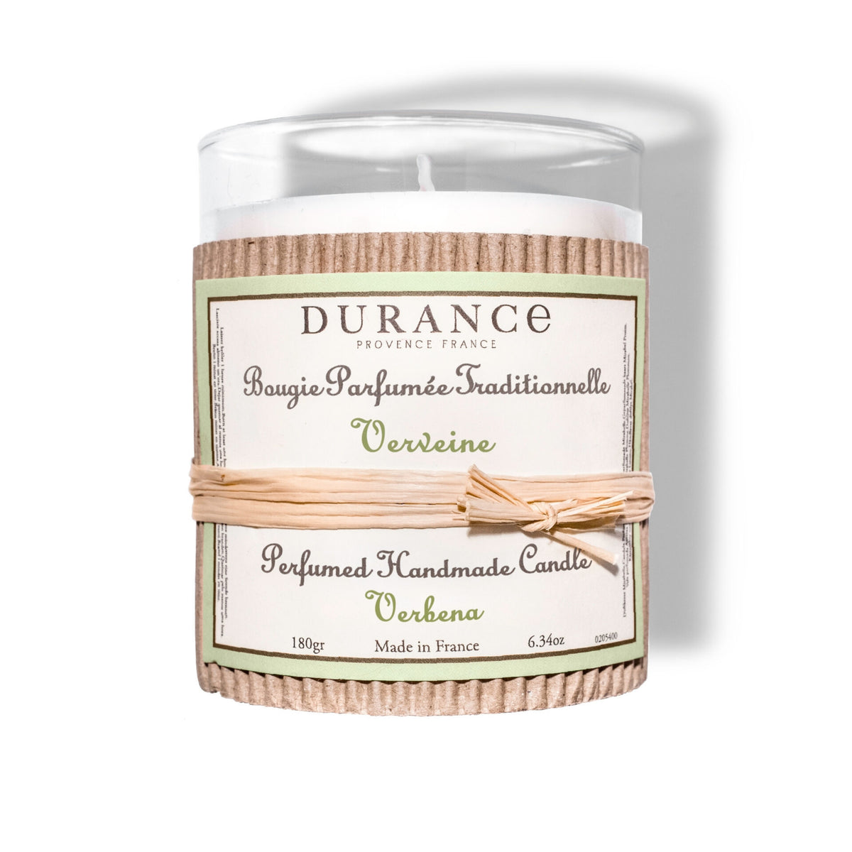 Durance Perfumed Handmade Candle 180 gr 6.34 oz Verbena