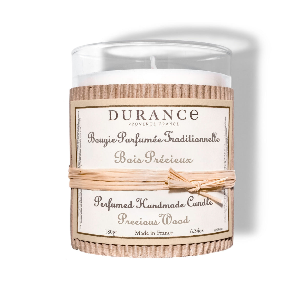 Durance Perfumed Handmade Candle 180 gr 6.34 oz Precious Wood