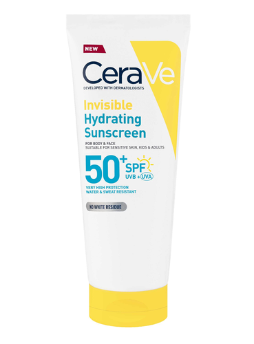 Cerave Invisible Hydrating Sunscreen SPF 50+75ml