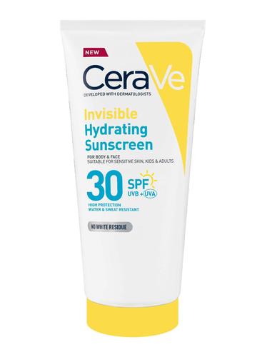 Cerave Invisible Hydrating Sunscreen SPF30+ 177ml