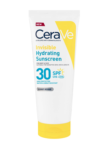 Cerave Invisible Hydrating Sunscreen SPF30+ 75ml