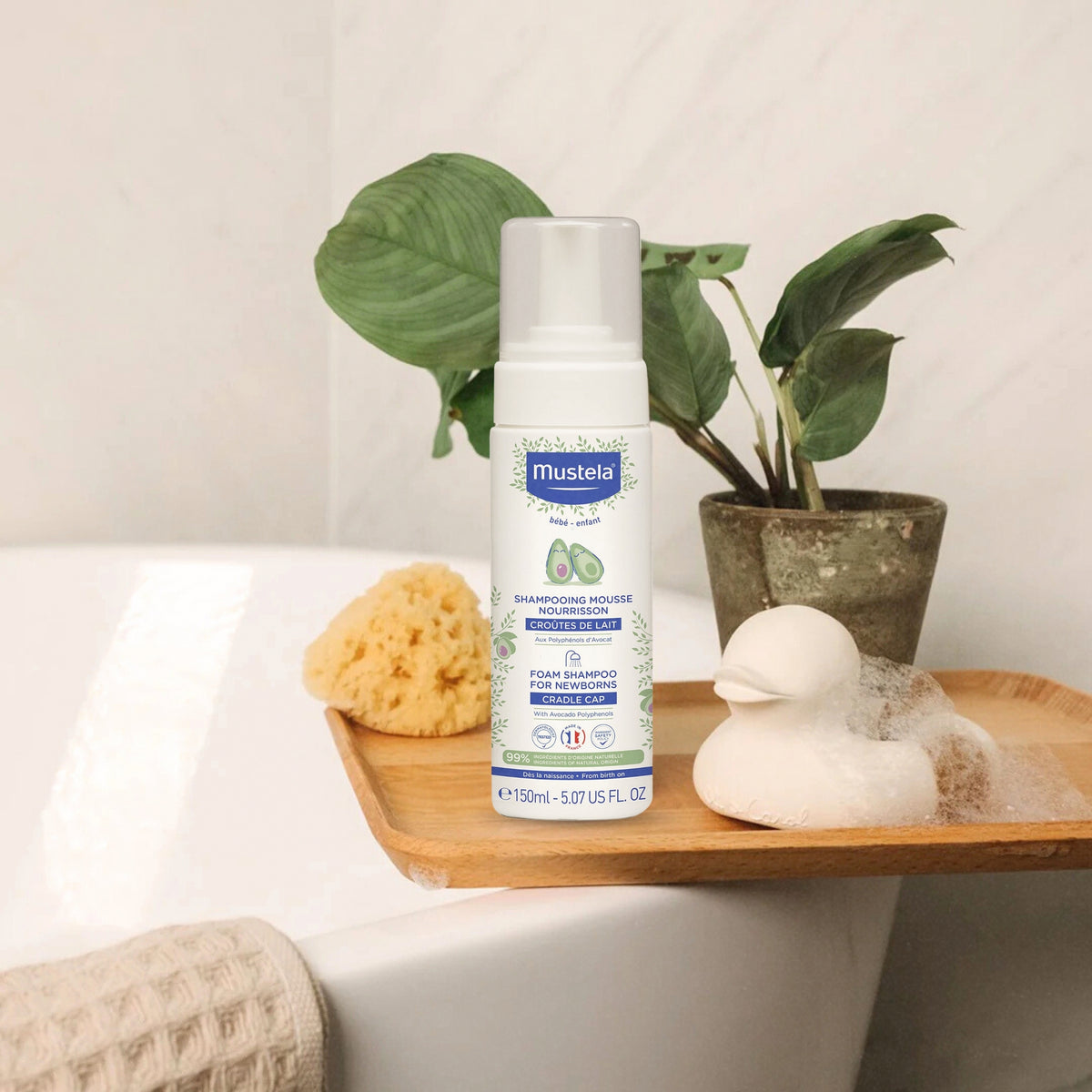 Mustela Foam Shampoo for Newborns 150ml