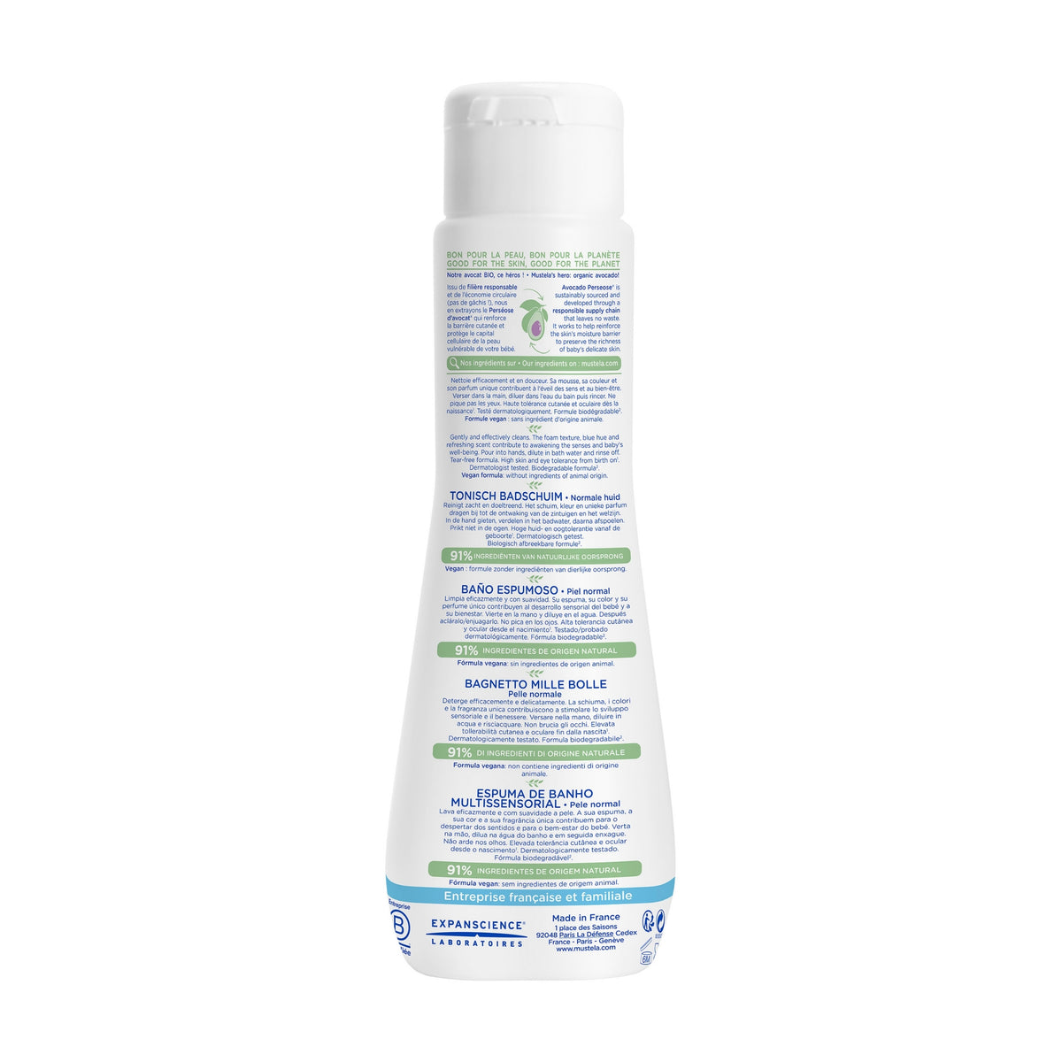 Mustela Multi-Sensory Bubble Bath 750ml