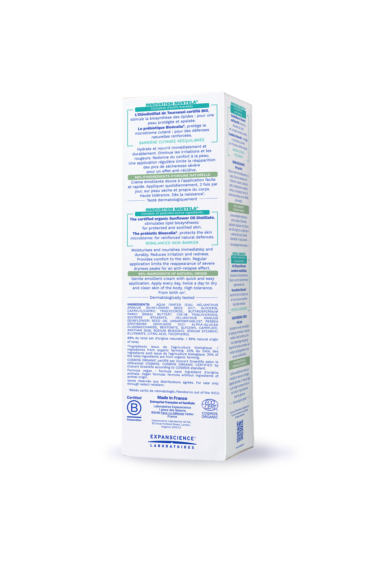 Mustela Stelatopia+ Lipid-replenishing Cream Anti-itching