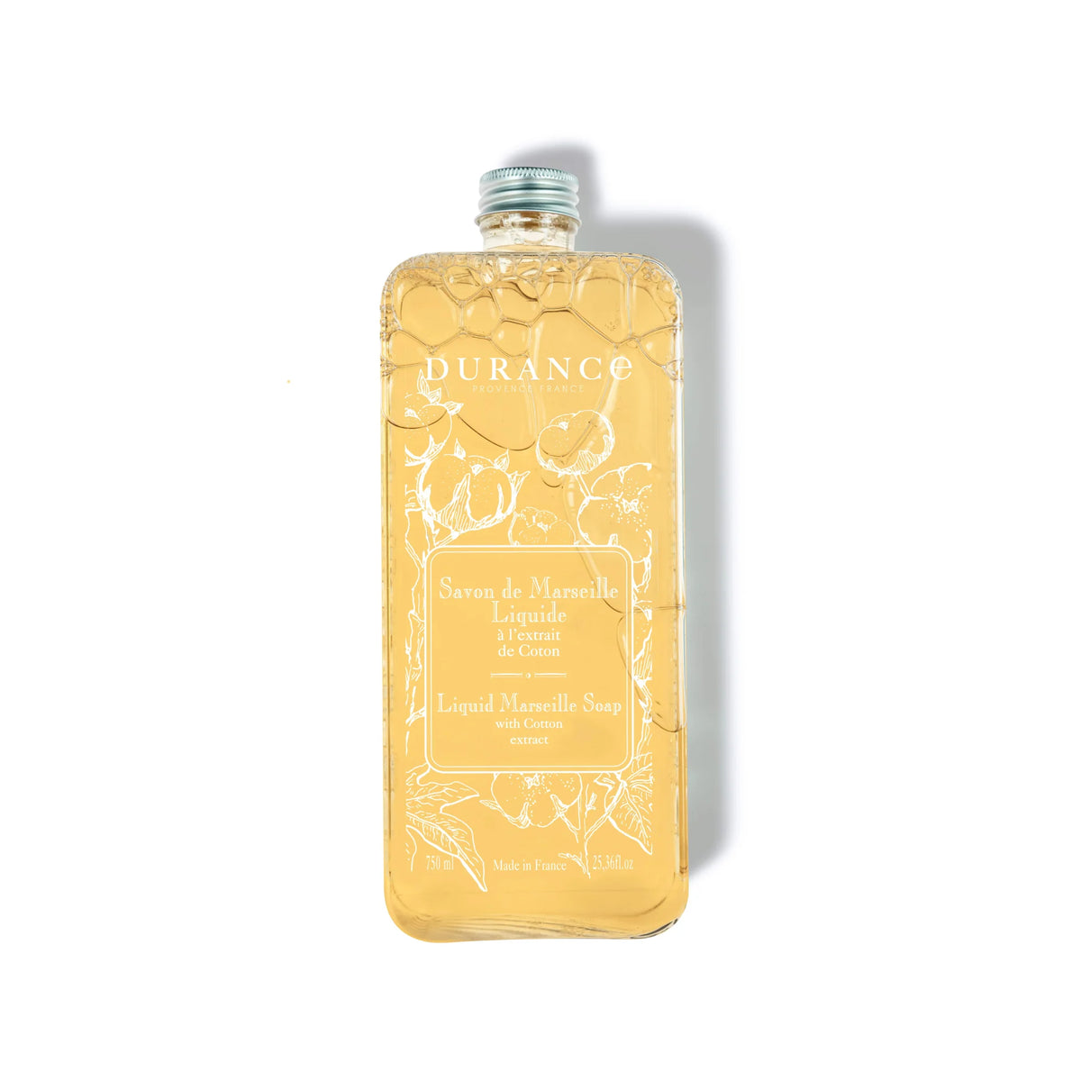 Durance Liquid Marseille Soap withCotton extract 750 mL 25.36 fl.oz