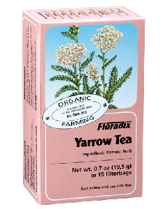 Floradix Yarrow Organic Herbal Tea 15 filterbags