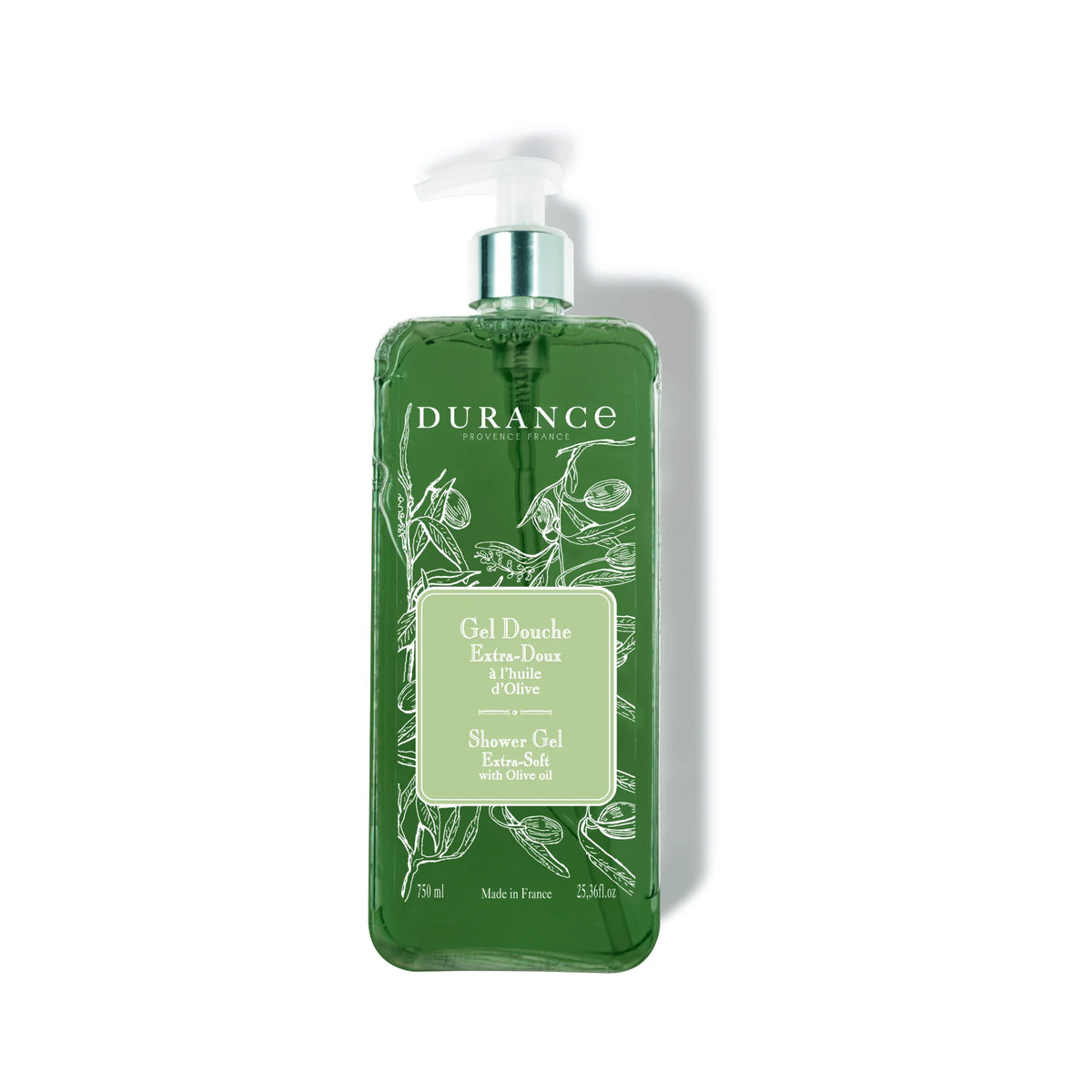 Durance Shower Gel with Olive oil 750 mL 25.36 fl.oz