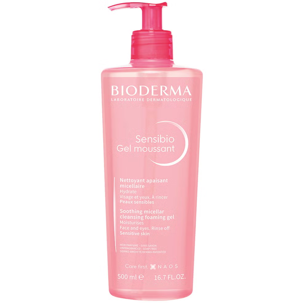 Bioderma Sensibio Foaming Gel Pump 500ml