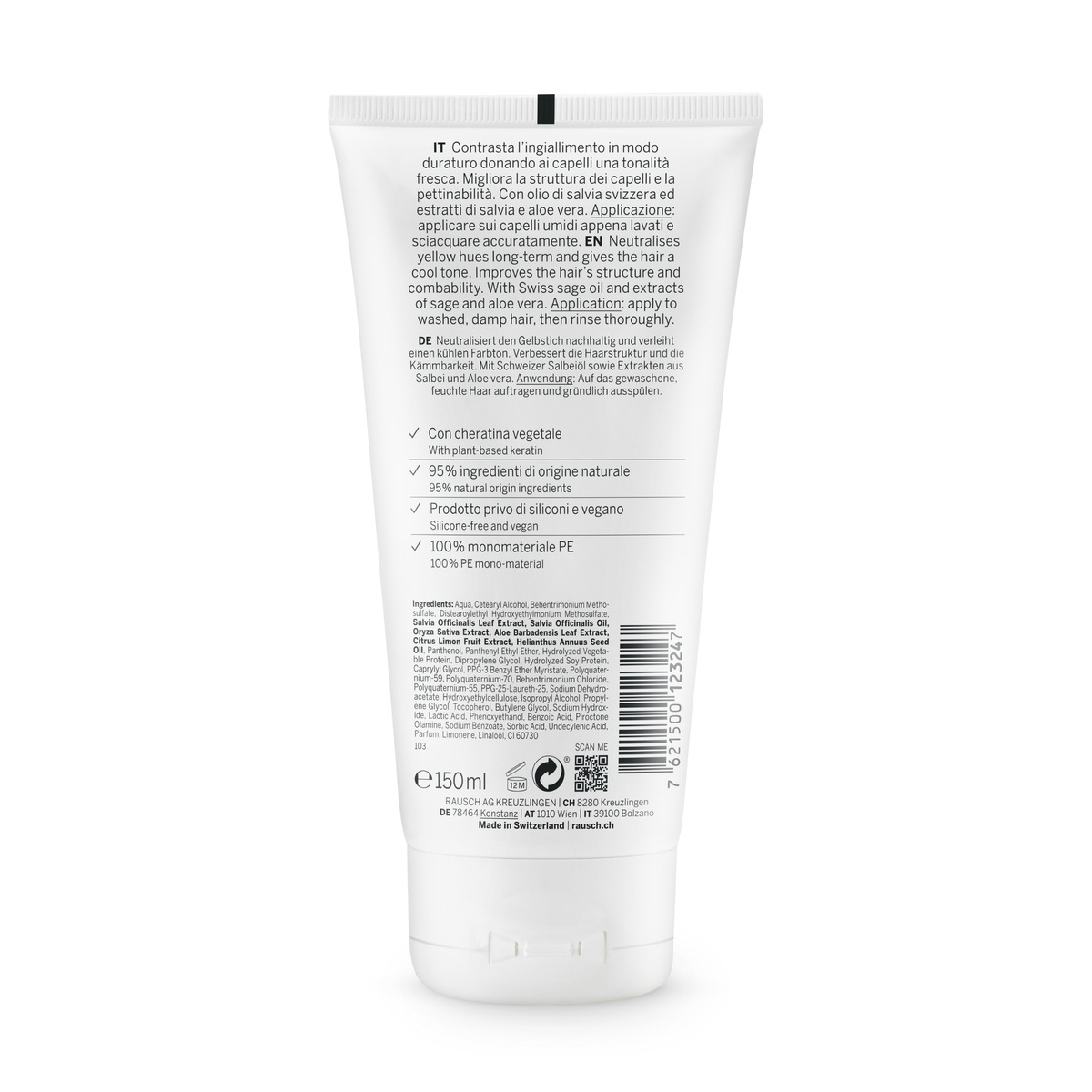 Rausch Sage Silver-Shine Rinse Conditioner 150ml