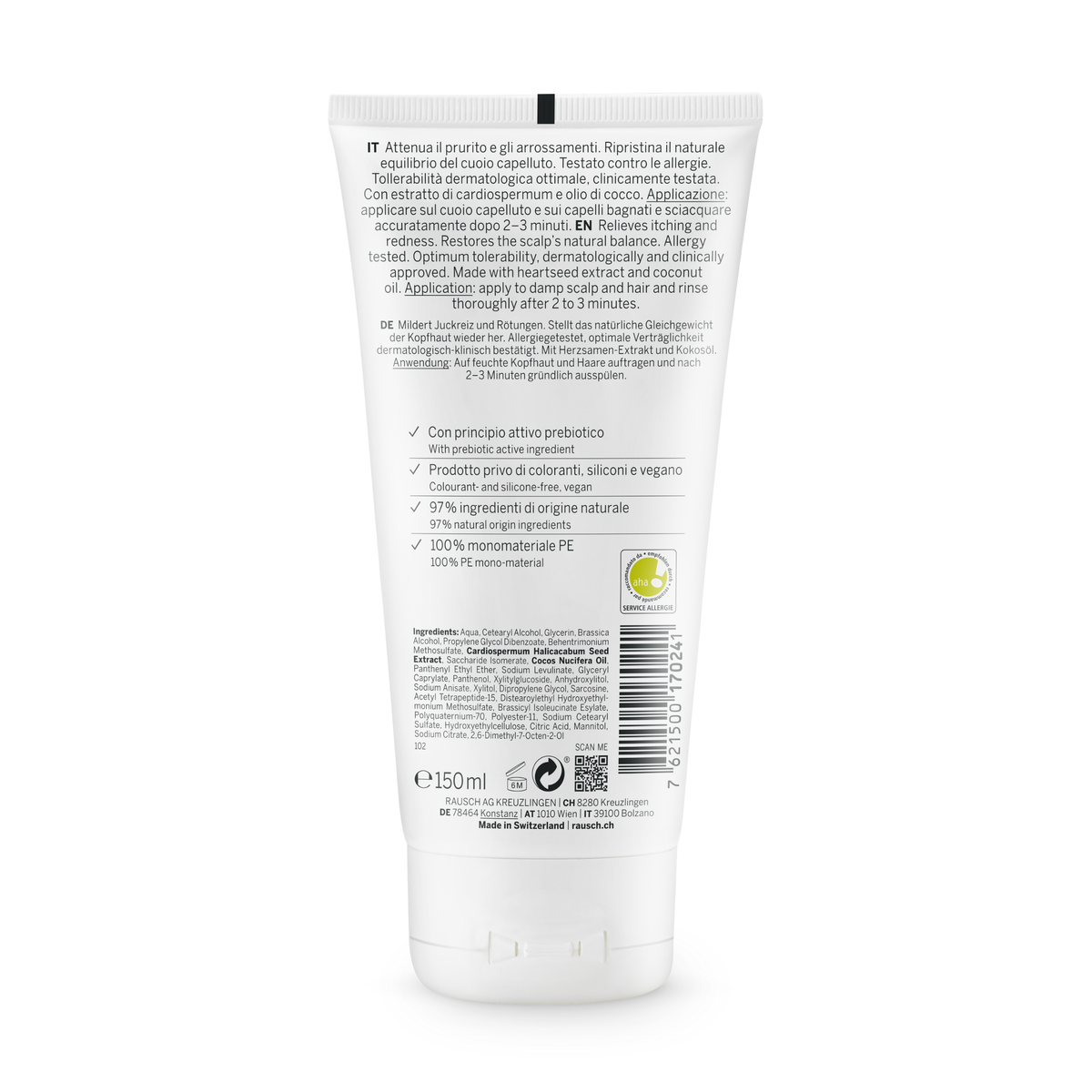 Rausch Sensitive conditioner with heartseed 150 ml