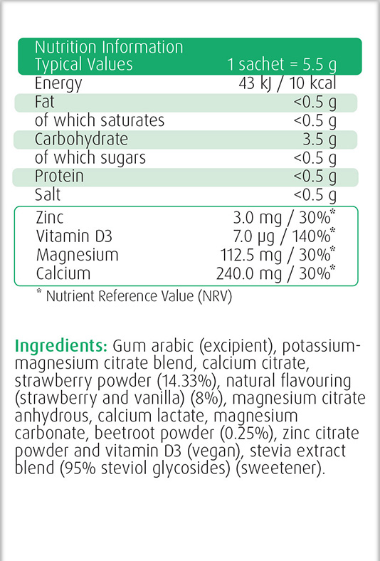 A.Vogel Balance Electrolyte Mineral Drink 21 Sachets