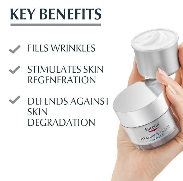 Eucerin Hyaluron-Filler Day SPF 15 for Dry Skin Refill 50ml