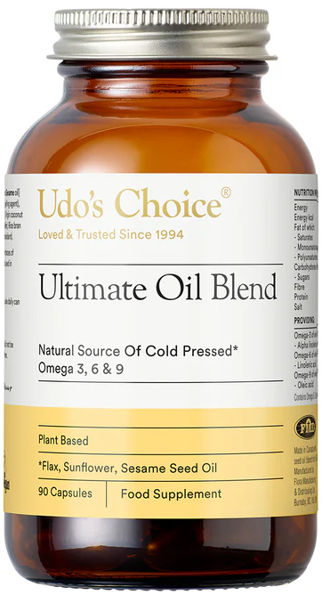 Udo's Choice Ultimate Oil Blend 1000mg 90 Capsules