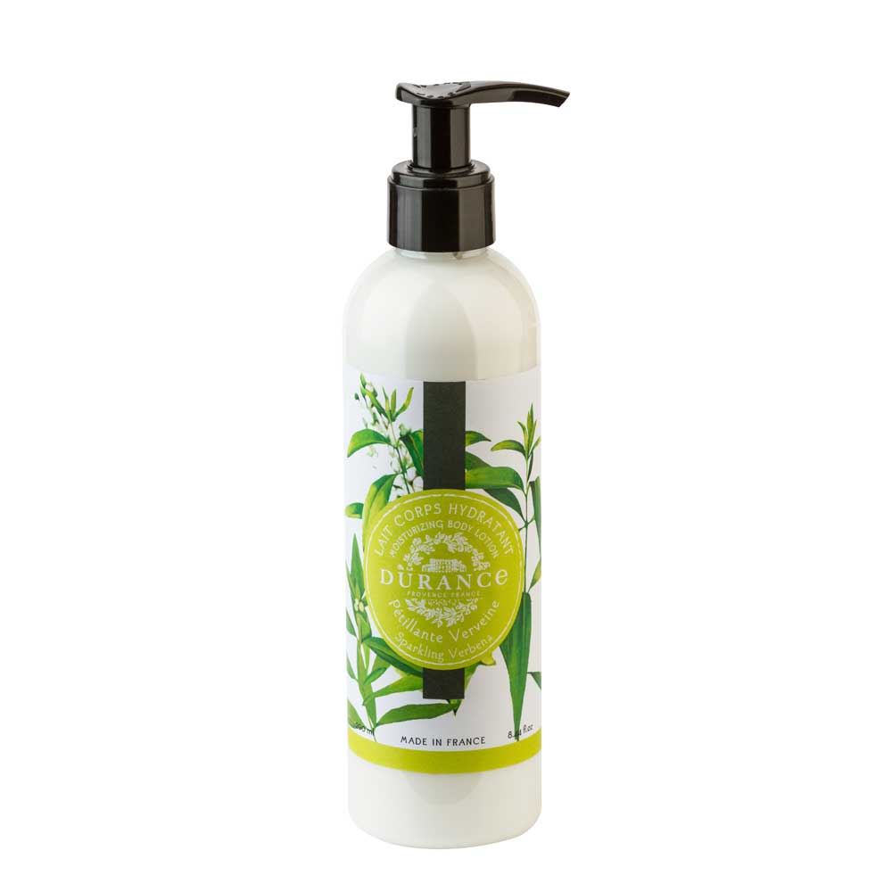Durance Moisturizing body lotion Sparkling Verbena 250 mL 8.44 fl.oz
