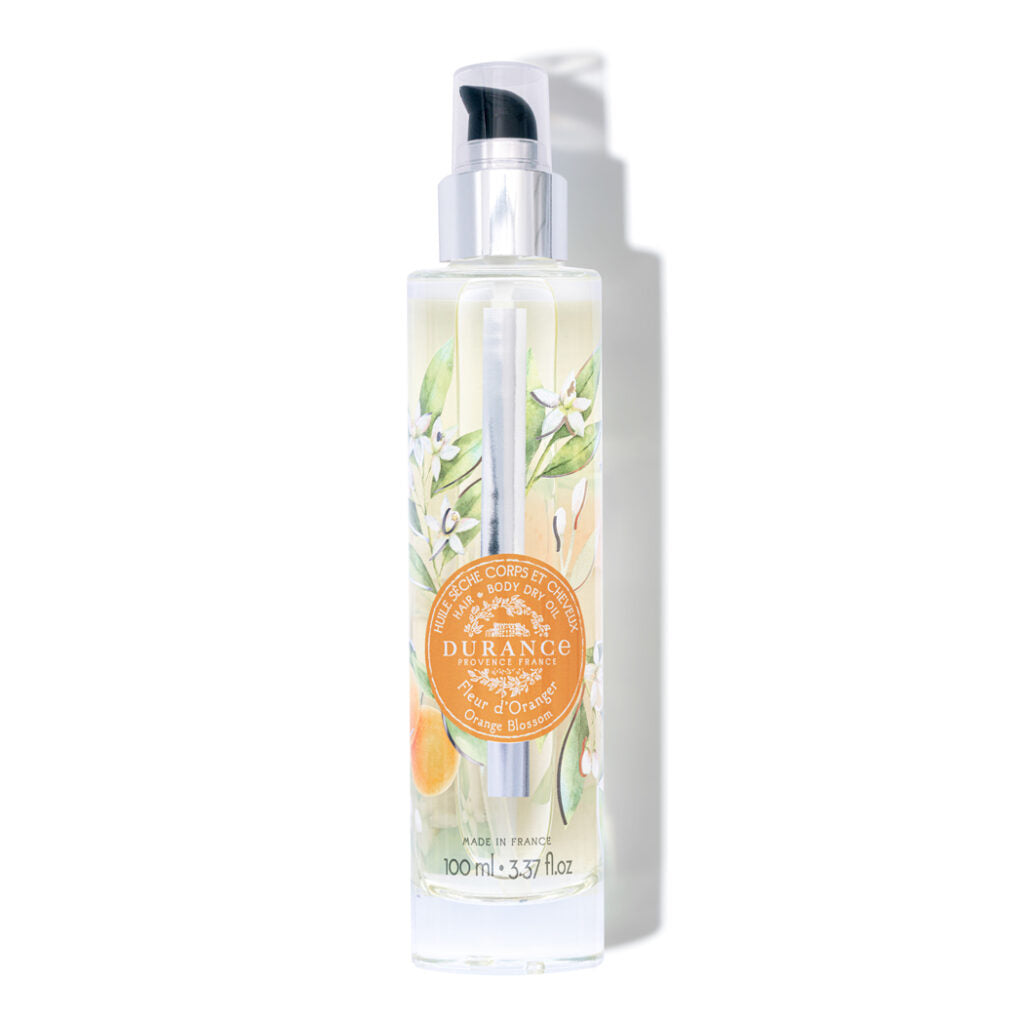 Durance Hair & Body Dry Oil Orange Blossom 100 mL 3.37 fl.oz