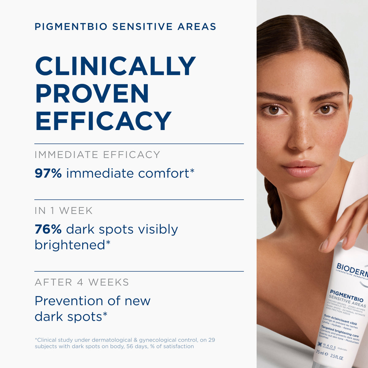 BIODERMA PIGMENTBIO SENSITIVE AREAS TUBE 75ML