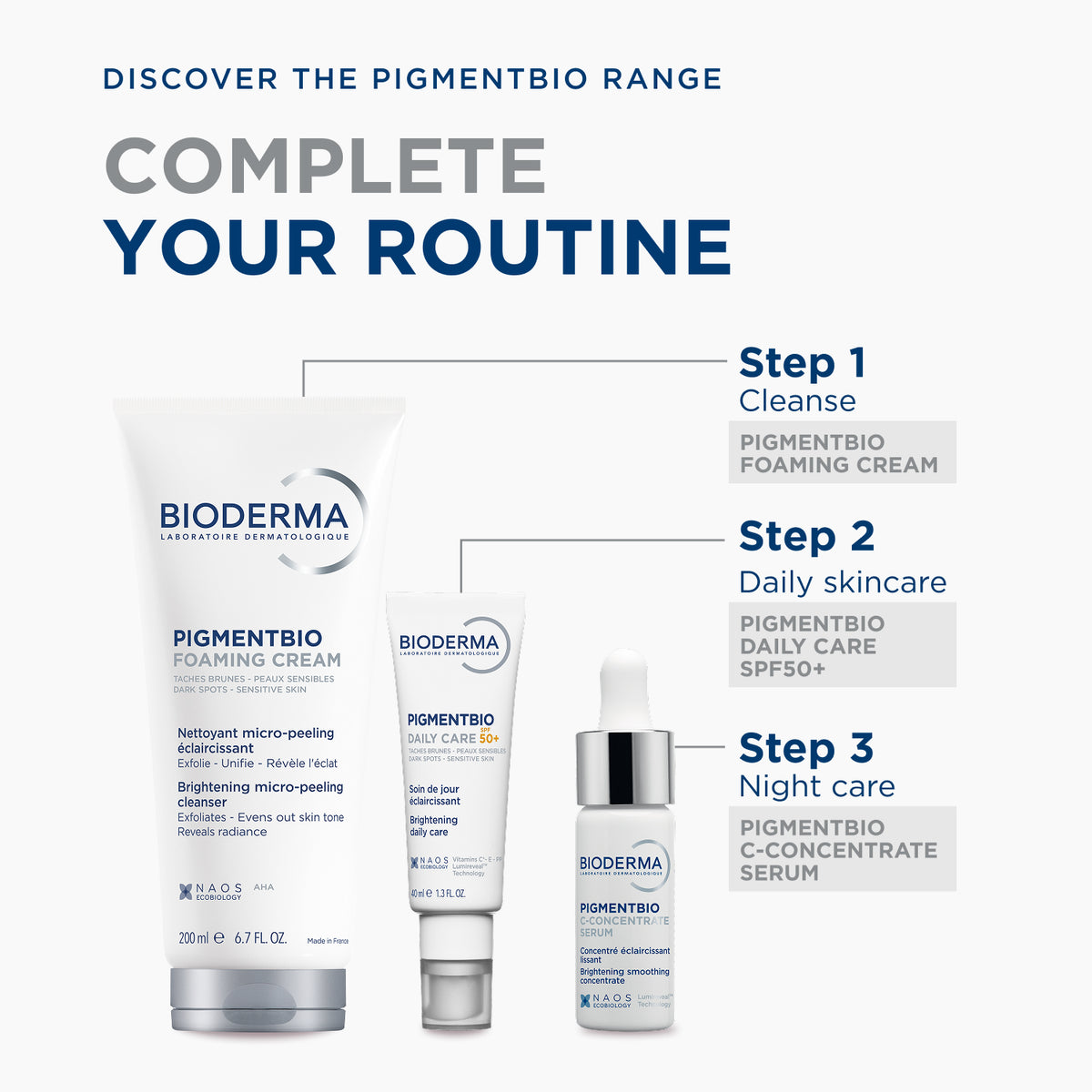BIODERMA PIGMENTBIO FOAMING CREAM 200ML