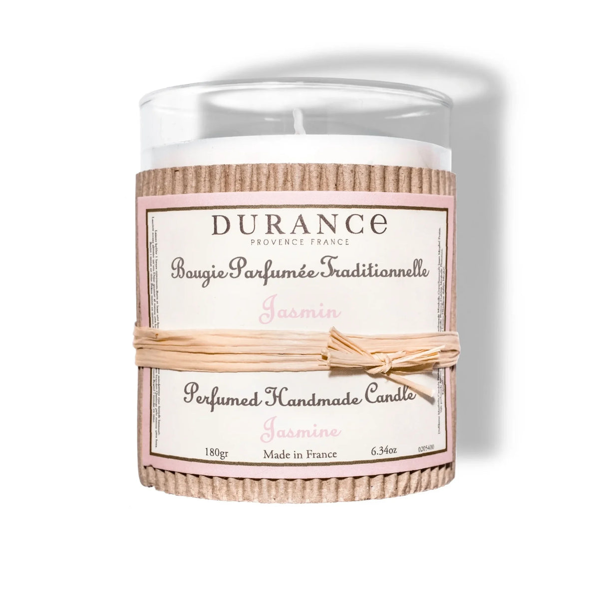Durance Perfumed Handmade Candle 180 gr 6.34 oz Jasmine