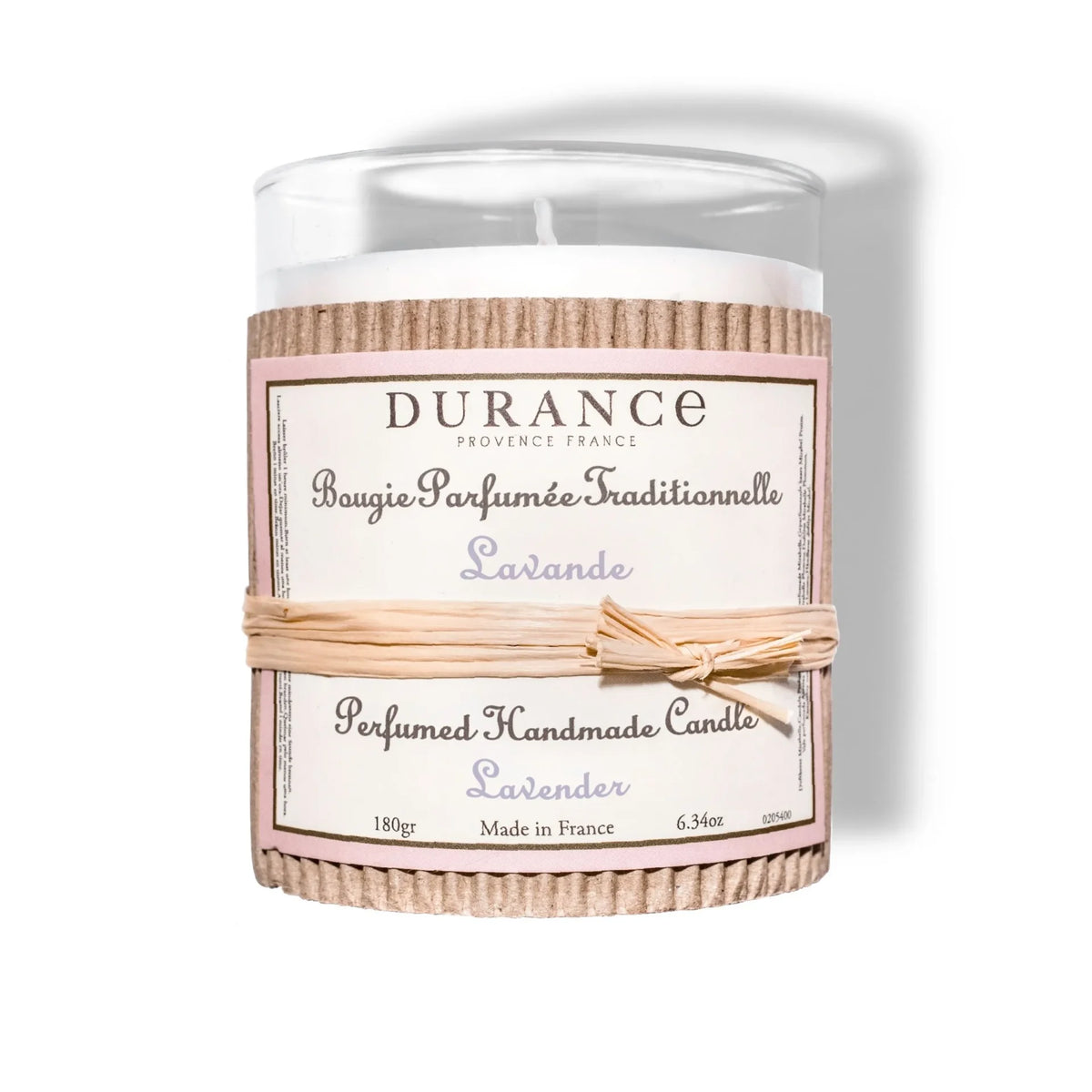 Durance Perfumed Handmade Candle 180 gr 6.34 oz Lavender