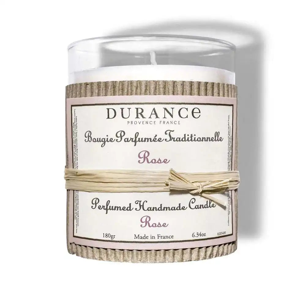 Durance Perfumed Handmade Candle 180 gr 6.34 ozRose